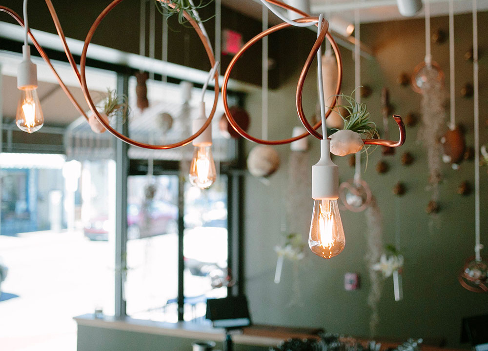 DTB Nola Light Fixtures, Restaurant Design, Commercial - Valerie Legras Atelier