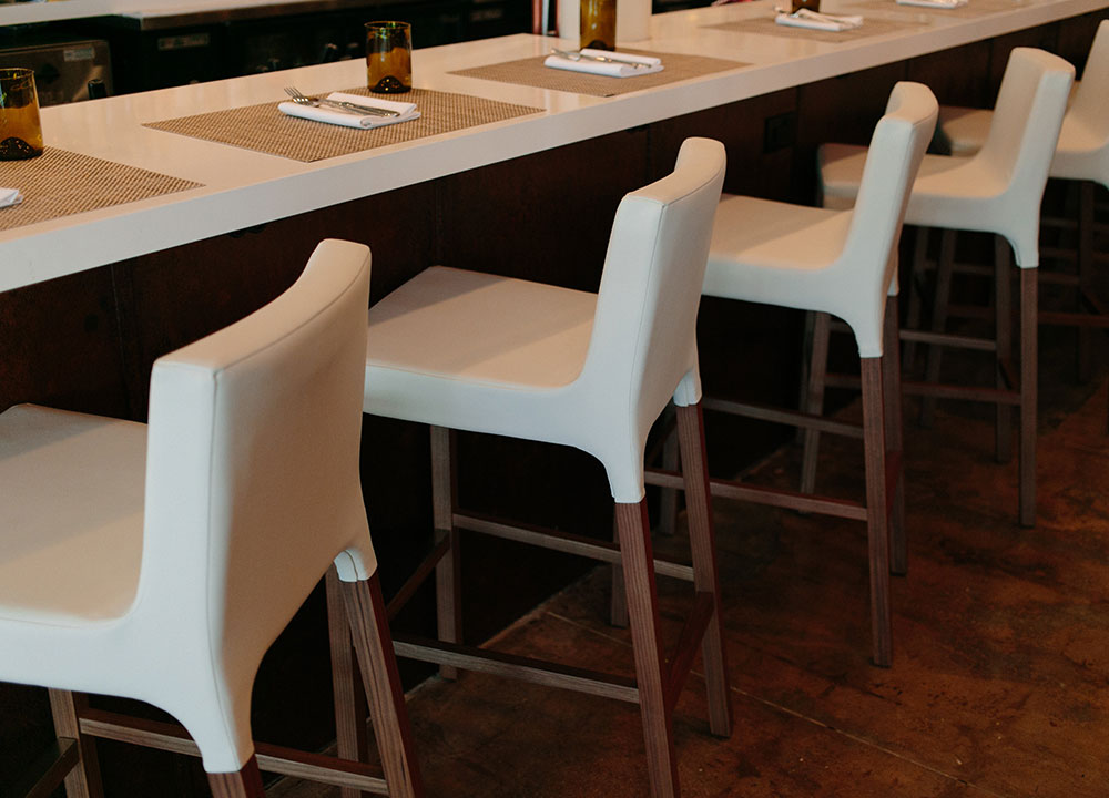 DTB Nola Counter Seating, Restaurant Design, Commercial - Valerie Legras Atelier