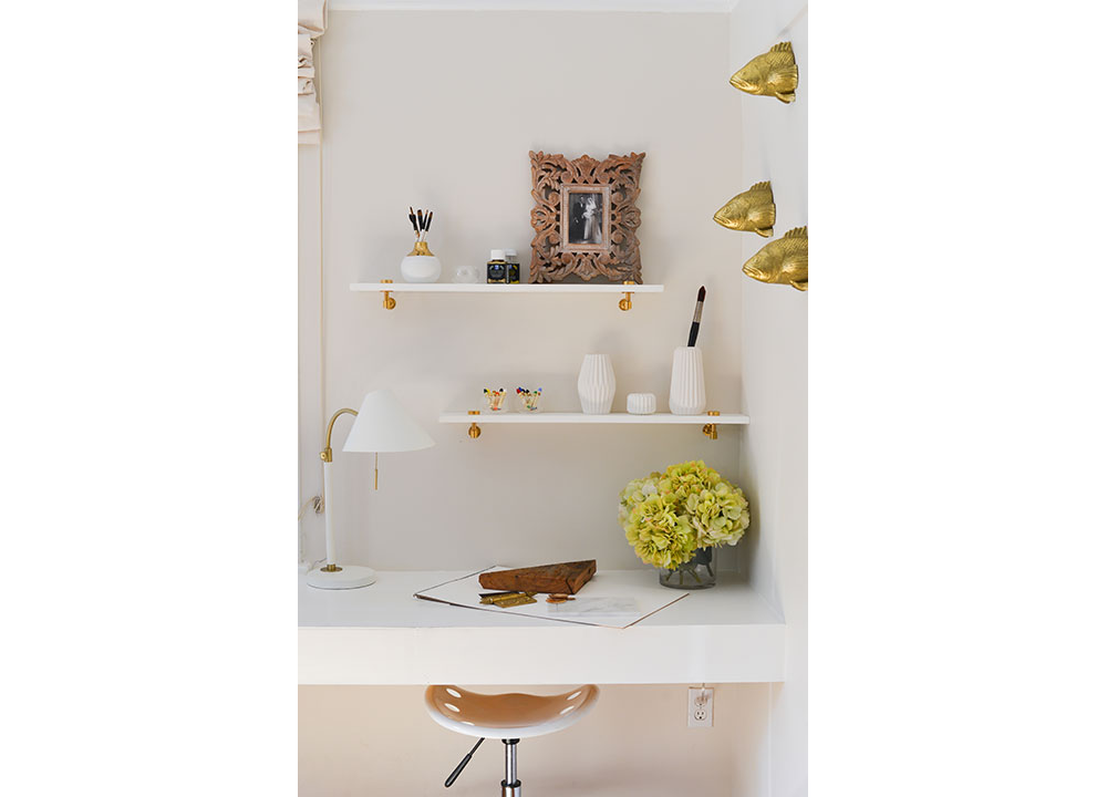 Minimal Office, Family Cottage - Home Design - Valerie Legras Atelier