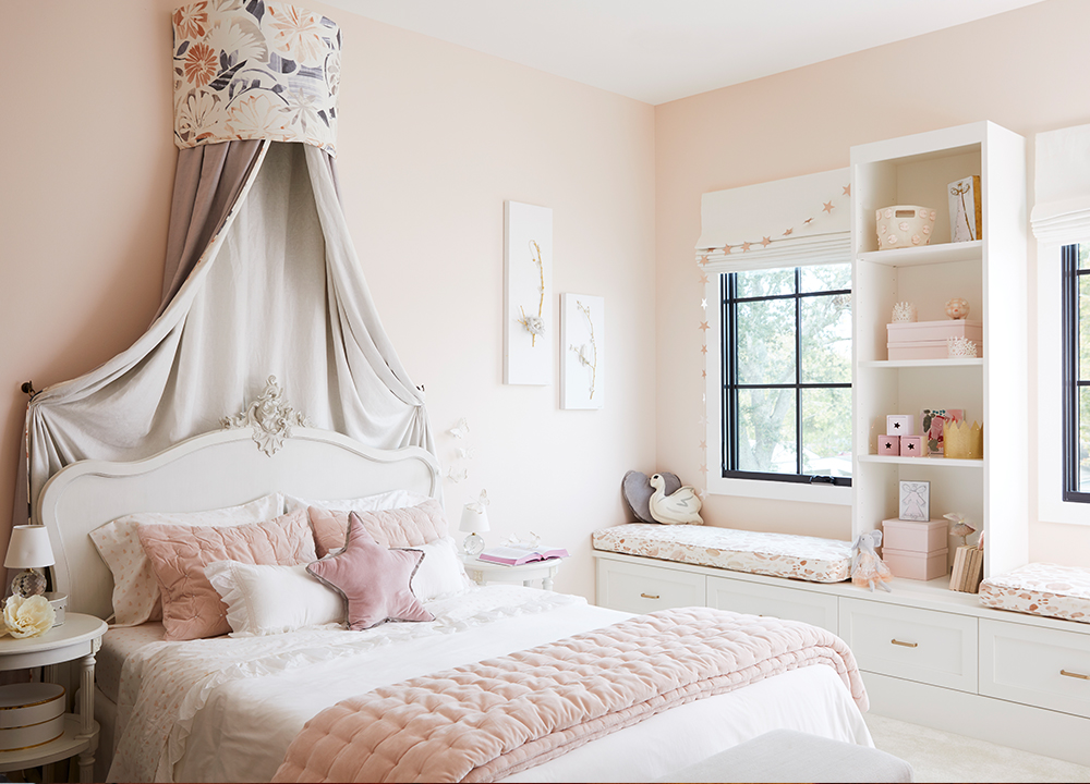 Pink Ballet Bedroom, Home Design for Kids - Valerie Legras Atelier