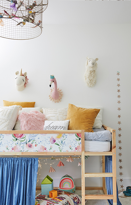 Children's Menagerie Bedroom, Home Design for Kids - Valerie Legras Atelier